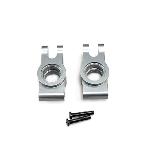 RC Autoteile Für Mjx Für Hyper Go Für 14301 14302 1/14 Fernbedienung Auto Modifizierte Zubehör Teile Verbesserte Metall Hinterrad Tasse Hinten Rad Feste(Metallic) von PLOQAZEH