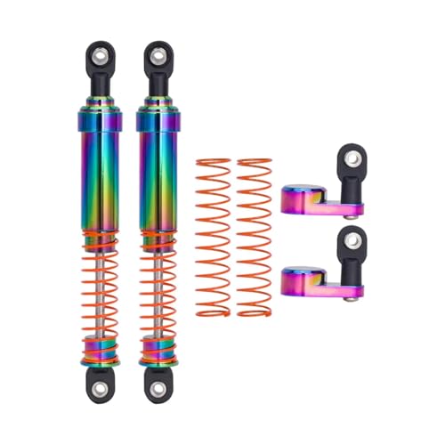 PLOQAZEH RC Autoteile Für SCX10 Für TRX4 Für Capra Für LCG Cheater Rigs VS4-10 1/10 Aluminium Big Bore Ölgefüllter Stoßdämpfer Mit Versetzter Stoßdämpferkappe RC Crawler(105mm) von PLOQAZEH