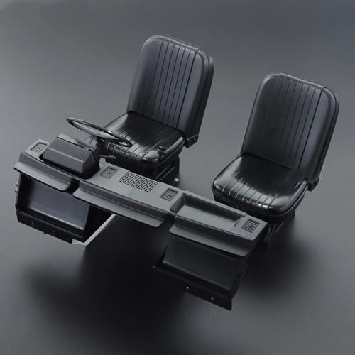 PLOQAZEH RC Autoteile Für SCX10 Für TRX4 Für Range Für Rover Für Axial 1970 1/10 313 Mm Radstand ABS-Hartkarosserie-Set/Instrumententisch Für Sitzinnenausstattung RC-Crawler(Interior Set A) von PLOQAZEH