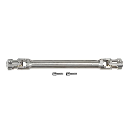 PLOQAZEH RC Autoteile Für SCX10 Pro Für TRX4 High Trail TF2 VS4-10 CC02 1/10 Edelstahl Antriebswelle 5mm Für Kreuzgelenk Antriebswelle RC Rigs Crawler(119-162mm) von PLOQAZEH