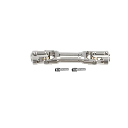PLOQAZEH RC Autoteile Für SCX10 Pro Für TRX4 High Trail TF2 VS4-10 CC02 1/10 Edelstahl Antriebswelle 5mm Für Kreuzgelenk Antriebswelle RC Rigs Crawler(68.8-78mm) von PLOQAZEH
