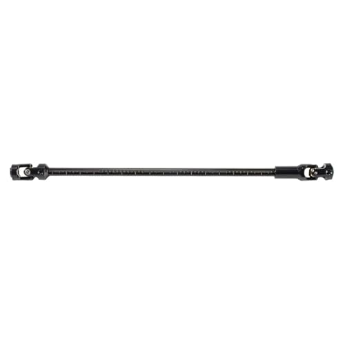 PLOQAZEH RC Autoteile Für SCX10 Sportys 1,9 Shafty Für Capra 1/10 U-Joint Antriebswelle Edelstahl Für Cut Zu Länge Antriebswelle 68-229mm RC Rig Crawler DIY(Black,1pcs) von PLOQAZEH