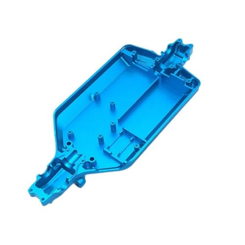 PLOQAZEH RC Autoteile Für SCY 16101 16102 16103 16201 16104 16106 Für JJRC C8805 Q130A Q130B Q141 1/16 Metall Körper Chassis Modifikation RC Auto Upgrade Teile(Blue) von PLOQAZEH