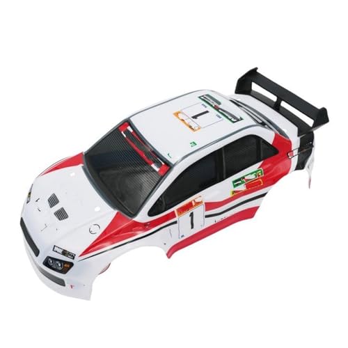 PLOQAZEH RC Autoteile Für SY1201 Ersatz RC Auto Shell Körper 1/12 RC Rally Auto Upgrade Ersatzteile Modifikation Dekoration RC Auto Zubehör(White) von PLOQAZEH