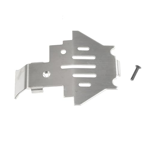 PLOQAZEH RC Autoteile Für TRX4 1/10 Ersatz-Chassispanzerung Aus Rostfreiem Metall, Achsschutz, Unterfahrschutz, Dekoration, Autozubehör, RC-Crawler-Auto-Upgrade-Teile(Chassis Armor) von PLOQAZEH