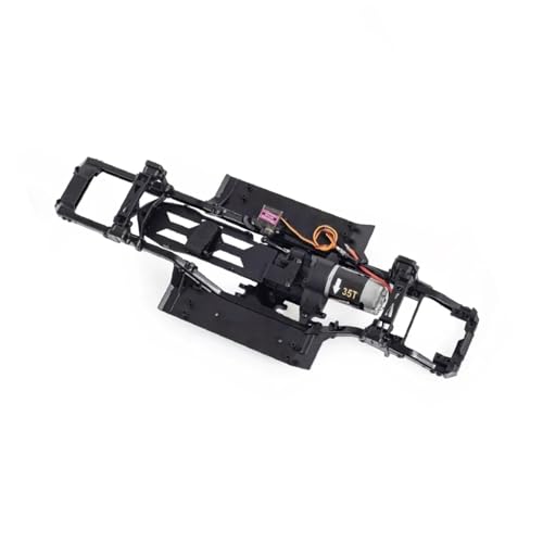PLOQAZEH RC Autoteile Für TRX4 D90 313mm Radstand Für Chassis Frame Builders Kit Mit 2-Gang-Getriebe 35T 550 Motor RC Crawler DIY Upgrade(Frame) von PLOQAZEH