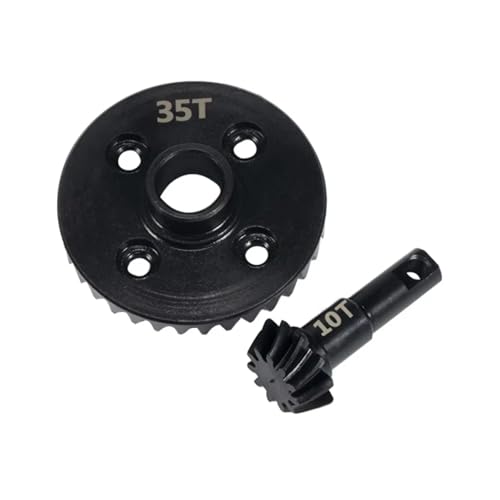 PLOQAZEH RC Autoteile Für TRX4 Für TRX6 1/10 Stahl Bearbeitete Overdrive Underdrive Achse Differential Helical Gears Ritzel Set RC Crawler Portal Upgrade(Underdrive Gear) von PLOQAZEH