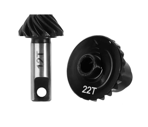 PLOQAZEH RC Autoteile Für TRX4M 1/18 4M-10 4M-34 RC Crawler Auto Upgrade Zubehör Legierung Overdrive Underdrive Helical Achsgetriebe Set Ersatz RC Auto Teile(Overdrive Gear) von PLOQAZEH