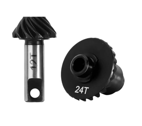 PLOQAZEH RC Autoteile Für TRX4M 1/18 4M-10 4M-34 RC Crawler Auto Upgrade Zubehör Legierung Overdrive Underdrive Helical Achsgetriebe Set Ersatz RC Auto Teile(Stock Gear) von PLOQAZEH