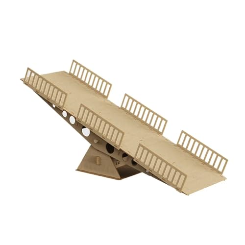 PLOQAZEH RC Autoteile Für TRX4M UTB18 Für SCX24 AX24 Für FCX24 1/18 1/24 Brücke Natürlich Prop Straße Hindernis Steilhang RC Crawer Auto Upgrade Teile(Size2) von PLOQAZEH