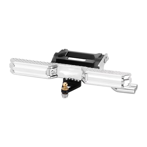 RC Autoteile Für Trx4m Für High Trail F150 1/18 Aluminium Vorne Hinten Stoßstange Mit Dual Auspuff RC Crawler Upgrade 4M-95(Rear) von PLOQAZEH