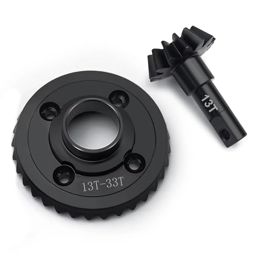 PLOQAZEH RC Autoteile Für UDR Für Unlimited Für Desert Für Racer 1/7 13T 33T Vorne Hinten Diff Übertragung Diiferential Ritzel Getriebe RC Auto Upgrade Teile(Front) von PLOQAZEH
