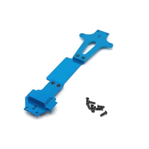 PLOQAZEH RC Autoteile Für WLtoys Für 144010 144002 144001 1/14 Metall Upgrade Refit Zweite Boden Platte RC Auto Upgrades Teile Zubehör(Blue) von PLOQAZEH