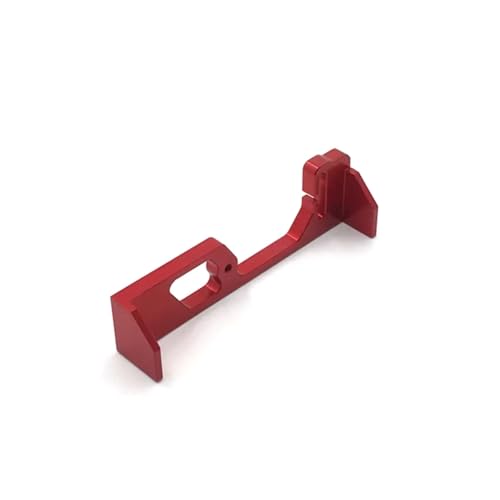 PLOQAZEH RC Autoteile Für WLtoys Für 284131 K989 K969 K979 K999 P929 P939 Für Mini-Q Für Mini-Z Q8 Q9 1/28 Metall Batterie Halter Batterie Für Sitz RC Auto Upgrade Teile(Red) von PLOQAZEH