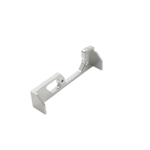 PLOQAZEH RC Autoteile Für WLtoys Für 284131 K989 K969 K979 K999 P929 P939 Für Mini-Q Für Mini-Z Q8 Q9 1/28 Metall Batterie Halter Batterie Für Sitz RC Auto Upgrade Teile(Silver) von PLOQAZEH