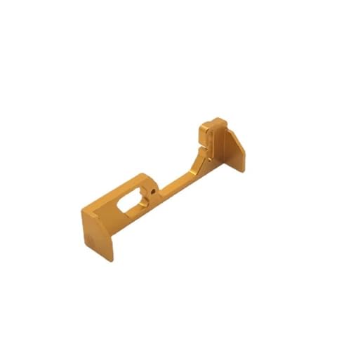 PLOQAZEH RC Autoteile Für WLtoys Für 284131 K989 K969 K979 K999 P929 P939 Für Mini-Q Für Mini-Z Q8 Q9 1/28 Metall Batterie Halter Batterie Für Sitz RC Auto Upgrade Teile(Yellow) von PLOQAZEH