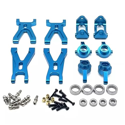 PLOQAZEH RC Autoteile Für Wltoys 1/18 184008 RC Fernbedienung Auto Metall Upgrade Teile Kipphebel Schwenk Tasse C Sitz Teil Dekoration Ersatz RC Auto Zubehör(Set) von PLOQAZEH