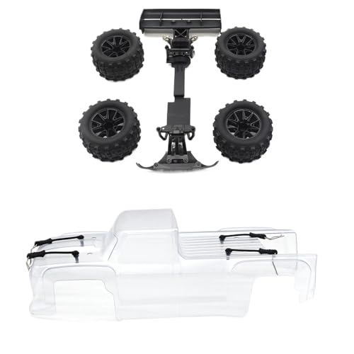 PLOQAZEH RC Autoteile Für Wltoys 144001 144002 144010 1/14 Für Monster Truck Modifizierte Reifen Klare Karosserie Clip Retainer Ersatz RC Buggy Upgrade Ersatzteile PLOQAZEH RC Autoteile Für Wltoys 144001 144002 144010 1/14 Für Monster Truck Modifizierte Reifen Klare Karosserie Clip Retainer Ersatz RC Buggy Upgrade Ersatzteile von PLOQAZEH