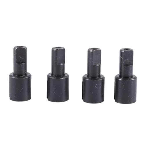 PLOQAZEH RC Autoteile Für Wltoys Für 144001 144002 144010 124007 124016 124017 124018 124019 4 Stücke Metall Differential Tasse Diff Tasse RC Auto Upgrade Teile(Black,4pcs) von PLOQAZEH