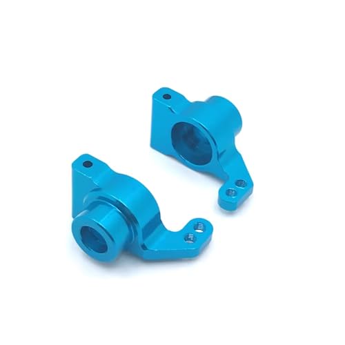RC Autoteile Für Wltoys Für 144010 144001 144002 1/14 124016 124017 124018 124019 1/12 RC Auto Teile Metall Hinten Lenkung Tasse RC Auto Upgrades Teile Zubehör(Blue) von PLOQAZEH