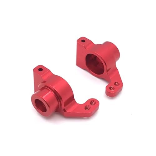 RC Autoteile Für Wltoys Für 144010 144001 144002 1/14 124016 124017 124018 124019 1/12 RC Auto Teile Metall Hinten Lenkung Tasse RC Auto Upgrades Teile Zubehör(Red) von PLOQAZEH
