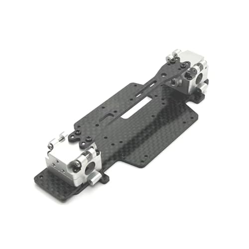 RC Autoteile Für Wltoys Für K969 K979 K989 K999 P929 P939 284131 284010 1/28 RC Boden Platte Rahmen Getriebe Box Radio Fach Set RC Auto Ersatzteile(White) von PLOQAZEH