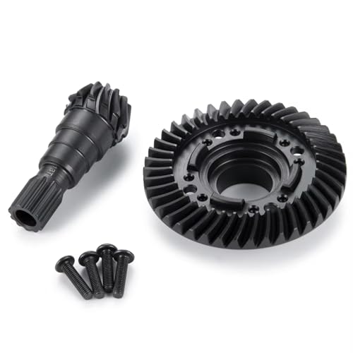 PLOQAZEH RC Autoteile Für X-Maxx 1/5 Metall 42T 13T Vorne Hinten Differential Getriebe RC Für Monster Truck Modell Upgrade Teile(Front) von PLOQAZEH