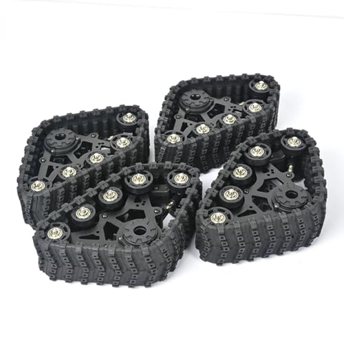 PLOQAZEH RC Autoteile Für Yk4102 Yk4103 Yk4082 Yk4083 Für Yikong Teile Kettenreifen Schneereifen 1 Satz 1/10 1/8 RC Modellauto Crawler Modifikationszubehör von PLOQAZEH