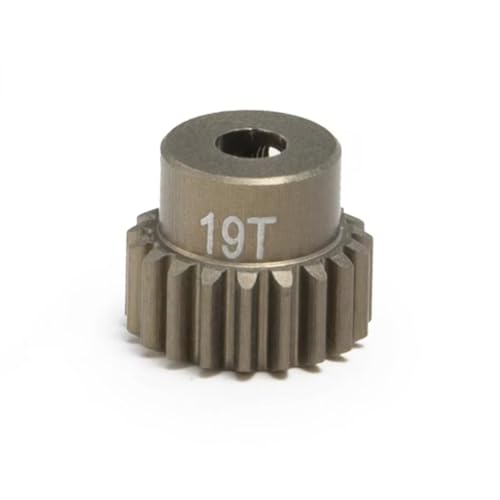 PLOQAZEH RC Autoteile Universal Aluminium Legierung 18T-30T Ritzel Motor Getriebe RC Upgrade Teile Zubehör RC Modell Auto Teile(19T) von PLOQAZEH