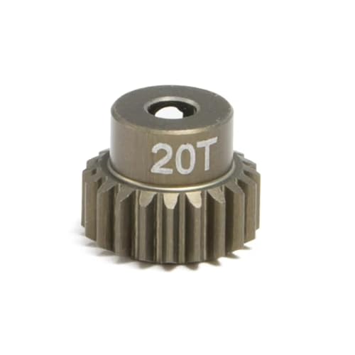 PLOQAZEH RC Autoteile Universal Aluminium Legierung 18T-30T Ritzel Motor Getriebe RC Upgrade Teile Zubehör RC Modell Auto Teile(20T) von PLOQAZEH