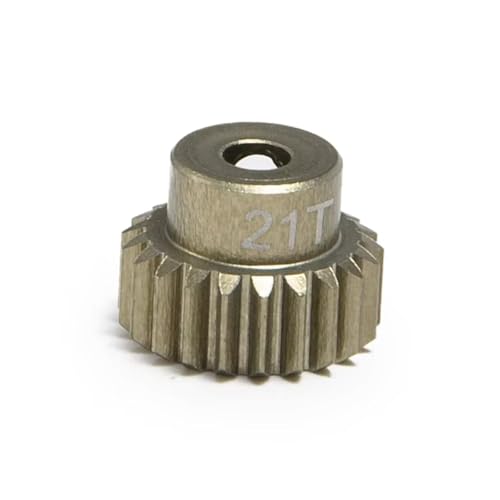 PLOQAZEH RC Autoteile Universal Aluminium Legierung 18T-30T Ritzel Motor Getriebe RC Upgrade Teile Zubehör RC Modell Auto Teile(21T) von PLOQAZEH