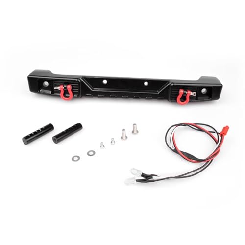 PLOQAZEH RC Car Upgrade Zubehör Für Axial Für SCX10 III AXI03007 Für SCX10.3 CNC-gefräste Aluminium-Heckstoßstange RC Crawler Autoteile Und Zubehör Upgrades Ersatz von PLOQAZEH