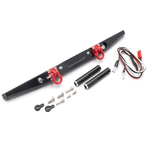 PLOQAZEH RC Car Upgrade Zubehör Für Axial Für SCX10 Legierung Heckstoßstange W Lichter Lampe RC Crawler Auto Kettenfahrzeuge Teile Und Zubehör Upgrades Ersatz Und Verwendung PLOQAZEH RC Car Upgrade Zubehör Für Axial Für SCX10 Legierung Heckstoßstange W Lichter Lampe RC Crawler Auto Kettenfahrzeuge Teile Und Zubehör Upgrades Ersatz Und Verwendung von PLOQAZEH