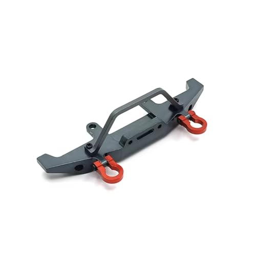 PLOQAZEH RC Car Upgrade Zubehör Für HengLong Für JJRC Für FeiYu Für WPL C14 C24 C34 C44 B14 B16 B24 B36 Metall Frontstoßstange RC Auto Kettenfahrzeug Teile Austauschen Und Verwenden(Gray) von PLOQAZEH