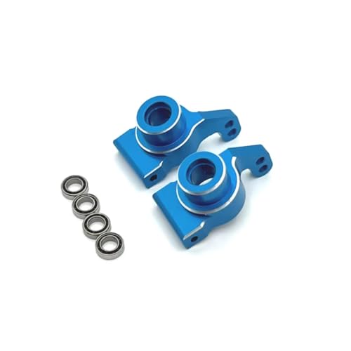 PLOQAZEH RC Car Upgrade Zubehör Für JJRC C8803 Für WLtoys 1/14 1/12 Metallschalenlager RC Auto Geländewagen Kettenfahrzeug Teile Zubehör Upgrade Austausch Und Verwendung(Blue) von PLOQAZEH