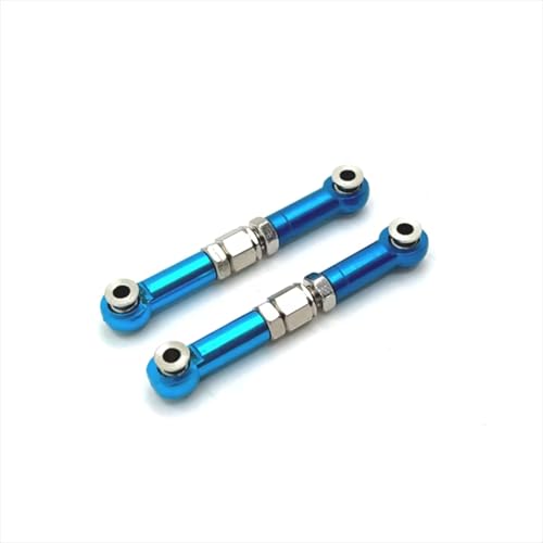 PLOQAZEH RC Car Upgrade Zubehör Für MJX H6 16207 16208 16209 16210 Metall Lenkstange RC Auto Geländefahrzeuge Teile Und Zubehör Upgrades Austausch Und Verwendung(Blue) von PLOQAZEH