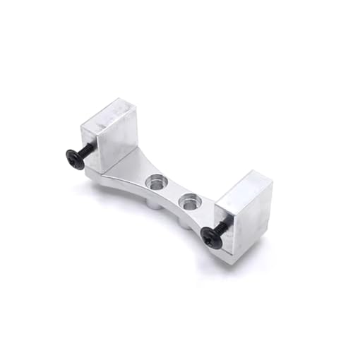 PLOQAZEH RC Car Upgrade Zubehör Für MN 1/12 D90 D91 D96 Für MN98 99S Für WPL 1/16 C14 C24 B14 B24 Metall Hinterachse Servohalterung RC Autoteile Teile Und Zubehör Ersatz(Silver) von PLOQAZEH