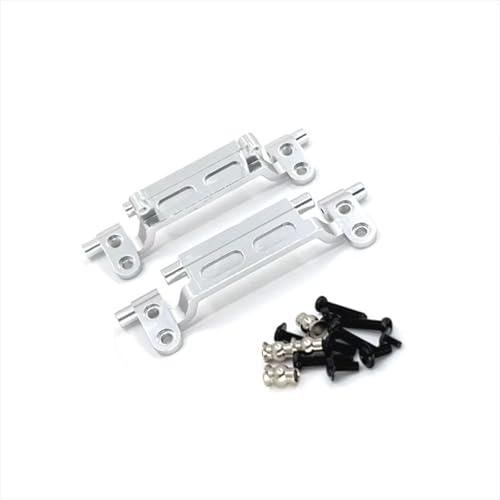 PLOQAZEH RC Car Upgrade Zubehör Für Mangniu Für MN78 1/12 Metall Hinterachse Spurstange Lenkgetriebe Für Seat RC Autoteile Und Zubehör Upgrade Austausch Und Verwendung(Silver) von PLOQAZEH