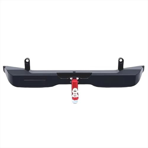 PLOQAZEH RC Car Upgrade Zubehör Für MeiJiaXin H12Y 1/12 Metall Heckstoßstange Enthält Einen Anhängerhaken RC Car Kettenfahrzeuge Teile Und Zubehör Upgrades Ersatzverwendung(Black) von PLOQAZEH