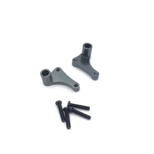 PLOQAZEH RC Car Upgrade Zubehör Für WLtoys 12423 12427 12428 12429 FY Metalllenkung Schafhorn Fernbedienung Autoteile Und Zubehör Upgrade Ersatz Und Verwendung(Gray) von PLOQAZEH