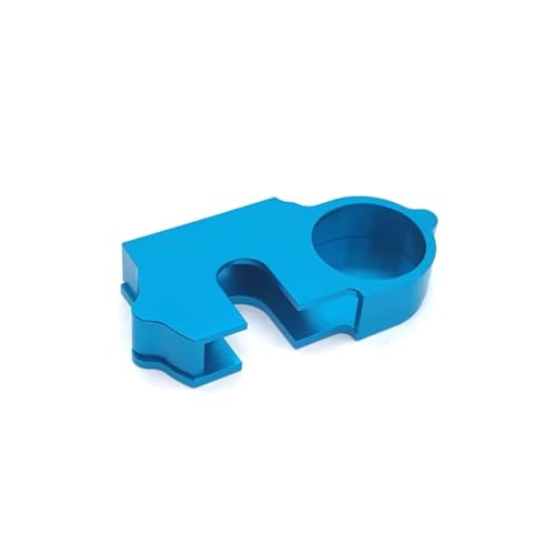 PLOQAZEH RC Car Upgrade Zubehör Für WLtoys 144010 144001 144002 1/12 124016 124017 124018 124019 1/14 Metallgetriebeabdeckung RC Autozubehör Upgrade Ersatz Und Verwendung(Blue) von PLOQAZEH