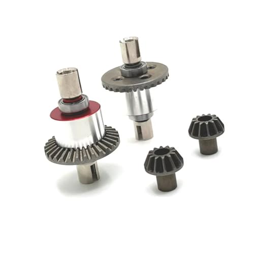PLOQAZEH RC Car Upgrade Zubehör Für WLtoys 144010 144001 144002 124016 124017 124019 124007 124008 Metalldifferential RC Autoteile Und Zubehör Upgrades Ersatz von PLOQAZEH