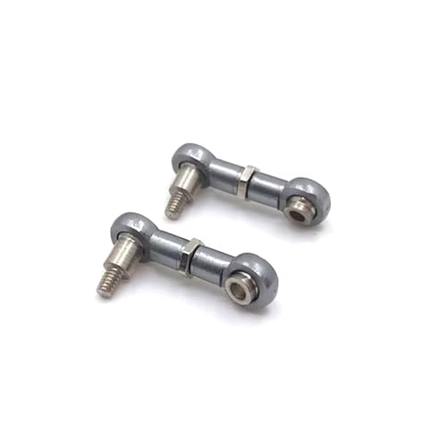 PLOQAZEH RC Car Upgrade Zubehör Für WLtoys 284131 K969 K979 K989 K999 P929 P939 1/28 MetalI Hinterradlenker RC Autoteile Und Zubehör Upgrade Ersatz Und Verwendung(Gray) von PLOQAZEH
