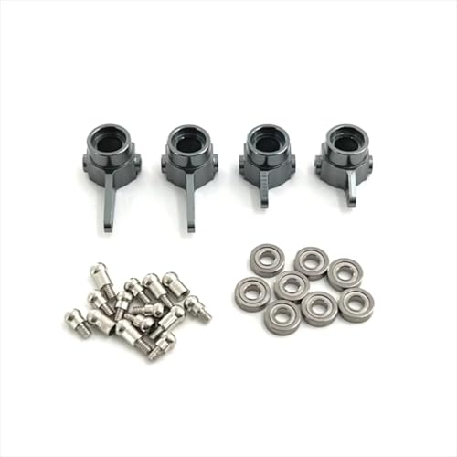 PLOQAZEH RC Car Upgrade Zubehör Für WLtoys 284161 284010 284131 K989 K979 K969 P929 P939 1/28 Metall Lenkbecher 3 * 7 * 2 Mm Lager RC Autoteile Austausch Und Verwendung(Gray) von PLOQAZEH
