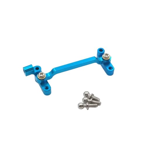 PLOQAZEH RC Car Upgrade Zubehör Für WLtoys A949 A959 A969 A979 K929 Metalllenkgruppe RC Auto Kettenfahrzeugteile Und Zubehör Upgrade Ersatz Und Verwendung(Blue) von PLOQAZEH