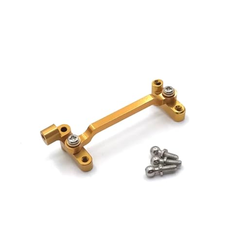 PLOQAZEH RC Car Upgrade Zubehör Für WLtoys A949 A959 A969 A979 K929 Metalllenkgruppe RC Auto Kettenfahrzeugteile Und Zubehör Upgrade Ersatz Und Verwendung(Yellow) von PLOQAZEH