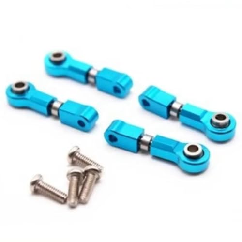PLOQAZEH RC Car Upgrade Zubehör Für WLtoys K969 K979 K989 K999 P929 P939 1/28 Metalloberteil Für Schwingarm RC-Autoteile Und Zubehör Upgrades Austausch Und Verwendung(Blue) von PLOQAZEH