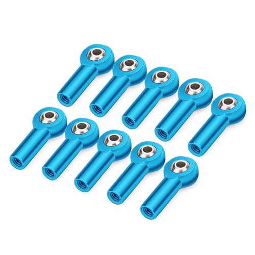 RC Autoteile Für Axial Für SCX10 II D90 D110 Für Tamiya CC01 1/10 Metall CW M3/M4 Link Spurstangenkopf Kugelgelenk Enden Ersatz RC Auto Boot Auto Flugzeug DIY Teile(M3 11) von PLOQAZEH