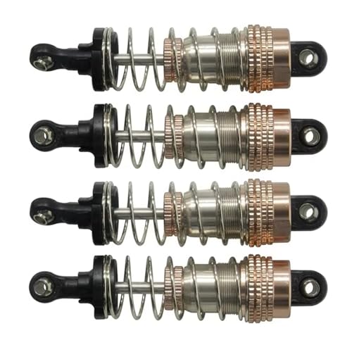 RC Autoteile Für Haiboxing Für HBX Für 16890A Für SG1601 Für SG1602 1/16 4 Stücke Metall Stoßdämpfer Öl Dämpfer RC Auto Teile Zubehör von PLOQAZEH