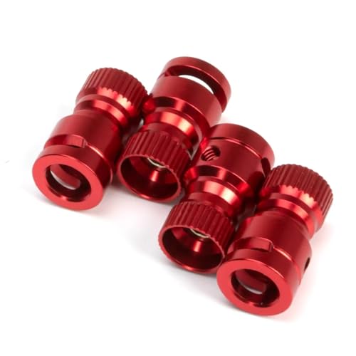 PLOQAZEH RC Autoteile Für Tamiya Für HSP Für 94123 Für SCX10 III Magnetische RC Körper Loch Locator Montieren Beiträge Shell Opener Tool RC Upgrade Teile Zubehör(Red) von PLOQAZEH